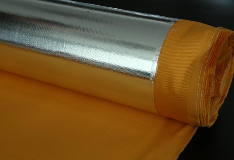 Огнеупорная кевларовая ткань с алюминиевым покрытием | W.T